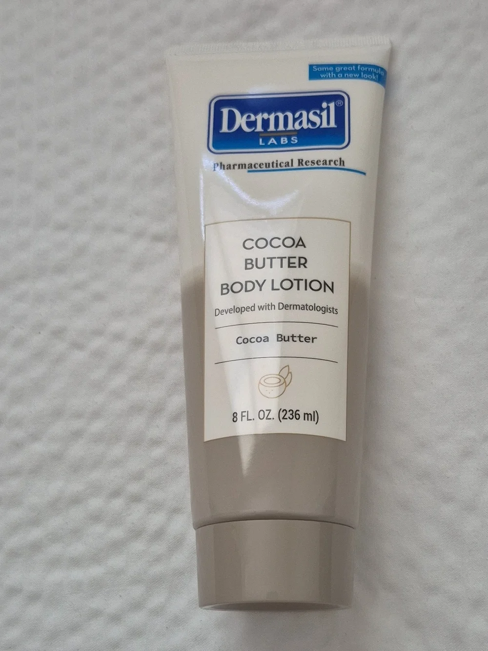 Dermasil Labs Cocoa Butter Body Lotion Paraben-Free Cruelty-Free 8 fl oz - Picture 1 of 2